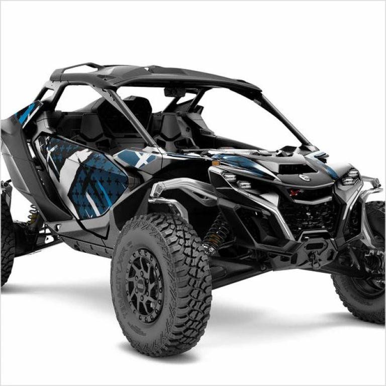 X-Design Dark Blue S Version for Can-Am Maverick R 2 Doors